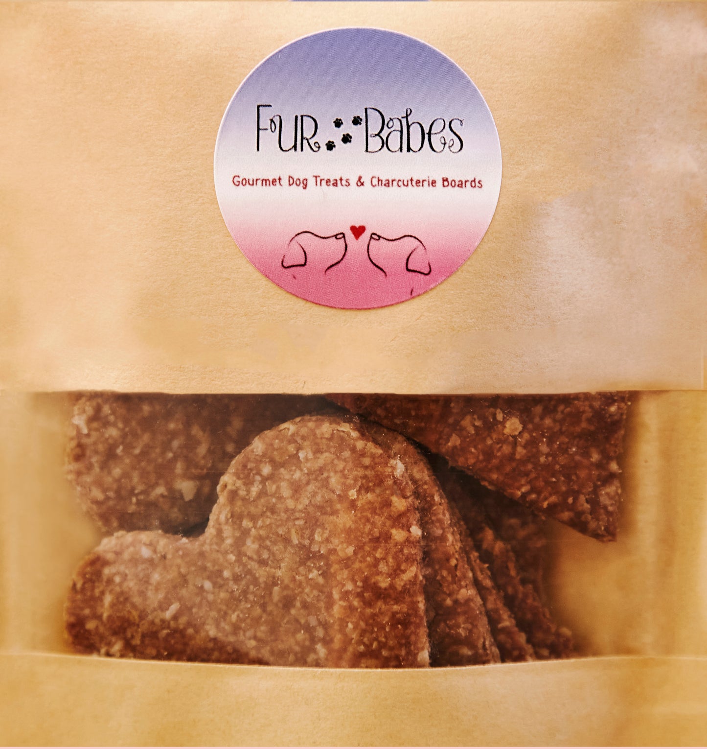 Banana Peanut Butter Hearts - Large Bag