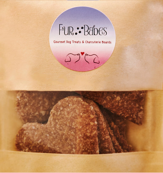 Banana Peanut Butter Hearts - Large Bag