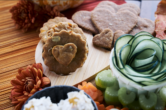 Dog Paw Charcuterie Board
