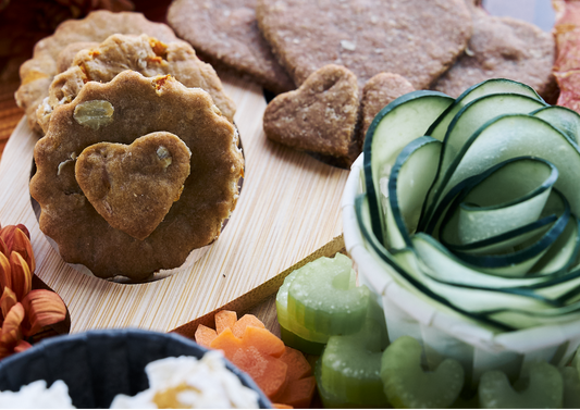 Dog Paw Charcuterie Board
