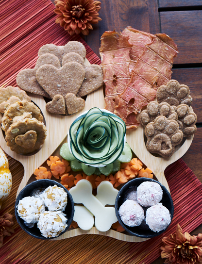 Dog Paw Charcuterie Board