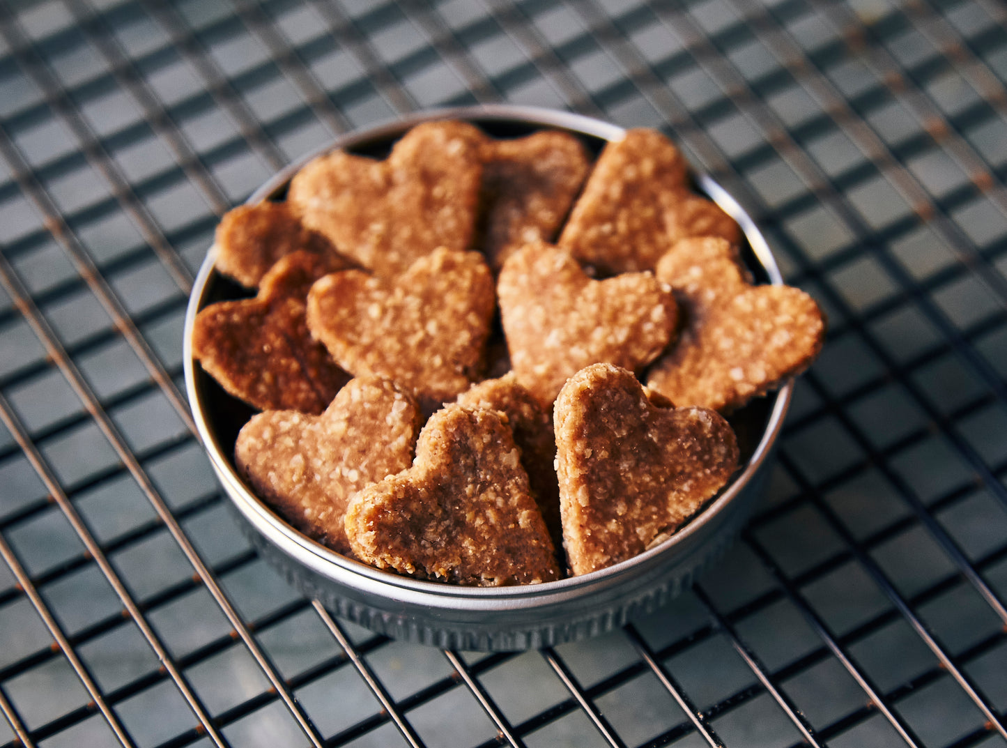 Banana Peanut Butter Hearts - Small Bag