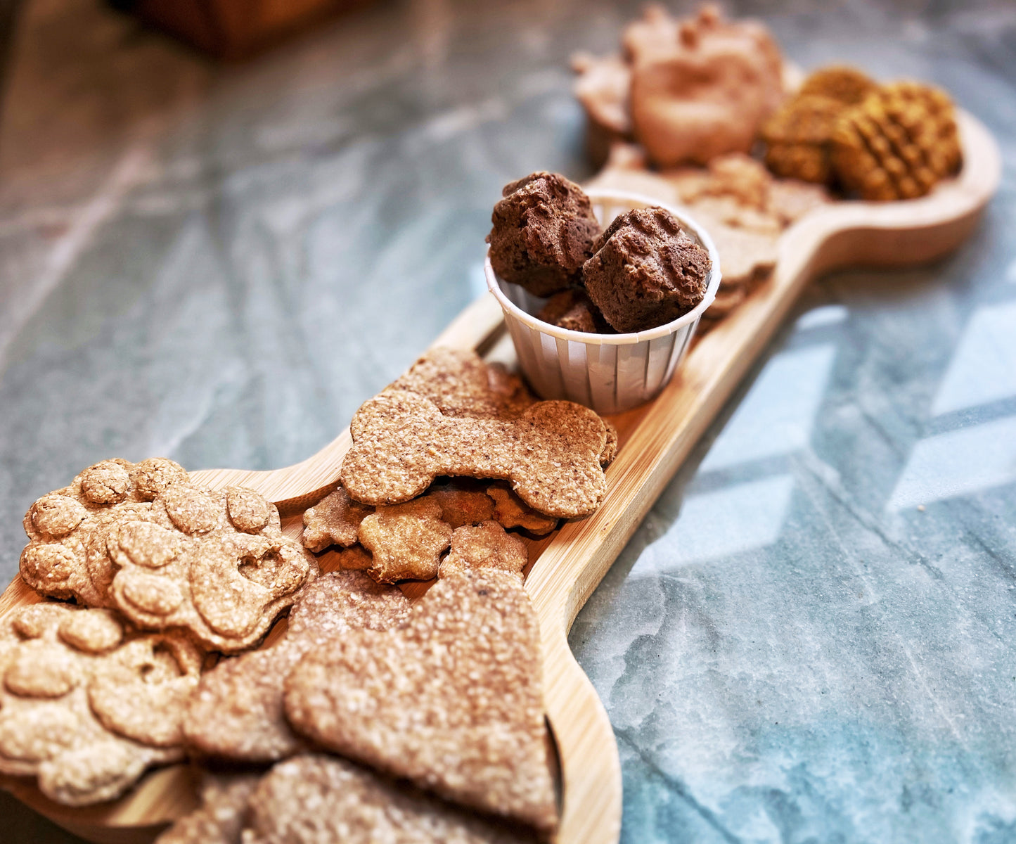 Dog Bone Charcuterie Board